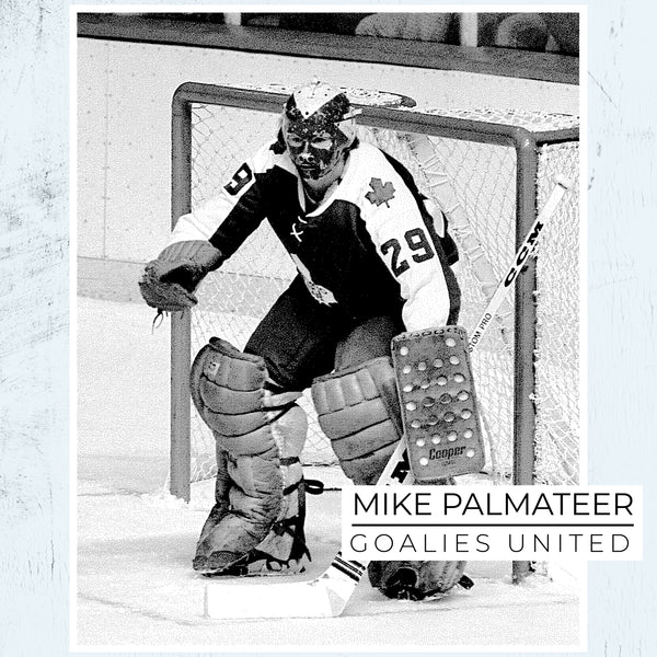 Black and White Mike Palmateer Toronto Maple Leafs Autographed 8x10 Image (12)