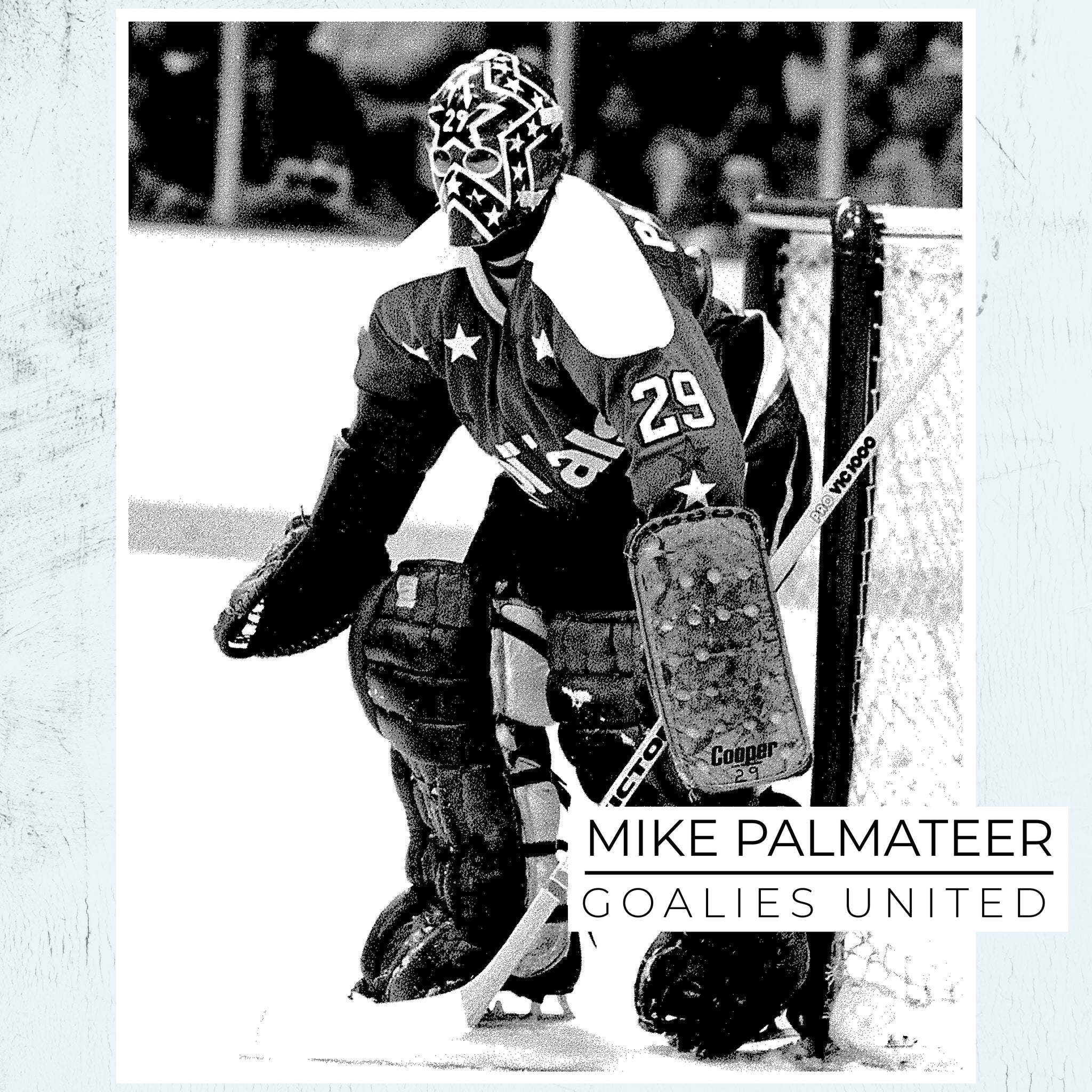 Black and White Mike Palmateer Washington Capitals Autographed 8x10 Image (11)