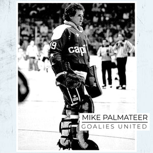 Black and White Mike Palmateer Washington Capitals Autographed 8x10 Image (15)