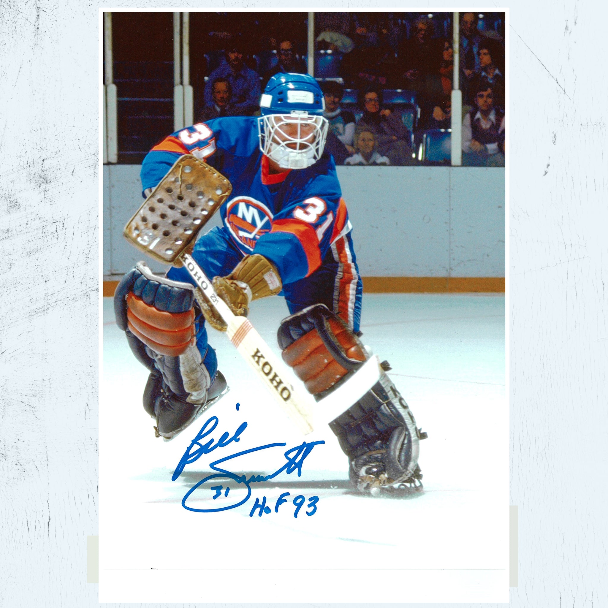 Billy Smith New York Islanders Autographed 8x10 Image (02)