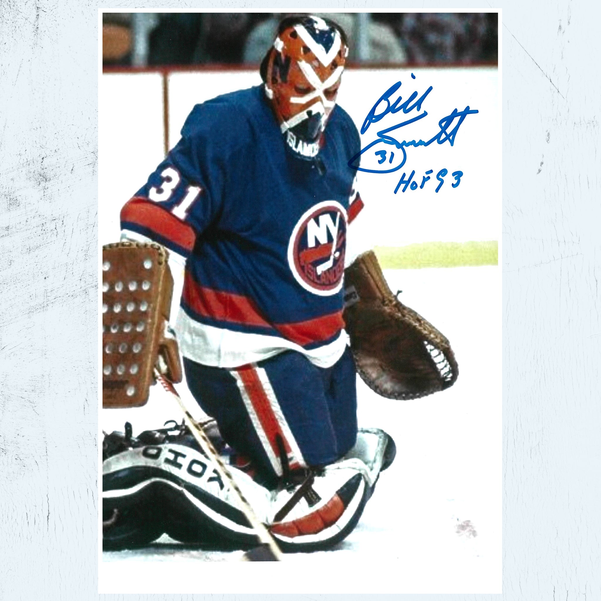Billy Smith New York Islanders Autographed 8x10 Image (07)