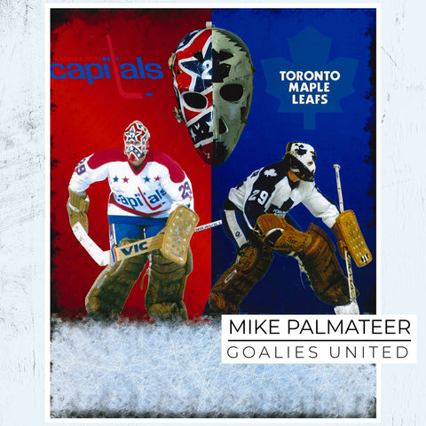 Mike Palmateer Washing Capitals vs Toronto Maple Leafs Autographed 8x10 Image (05)