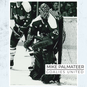 Black and White Mike Palmateer Washington Capitals Autographed 8x10 Image (06)