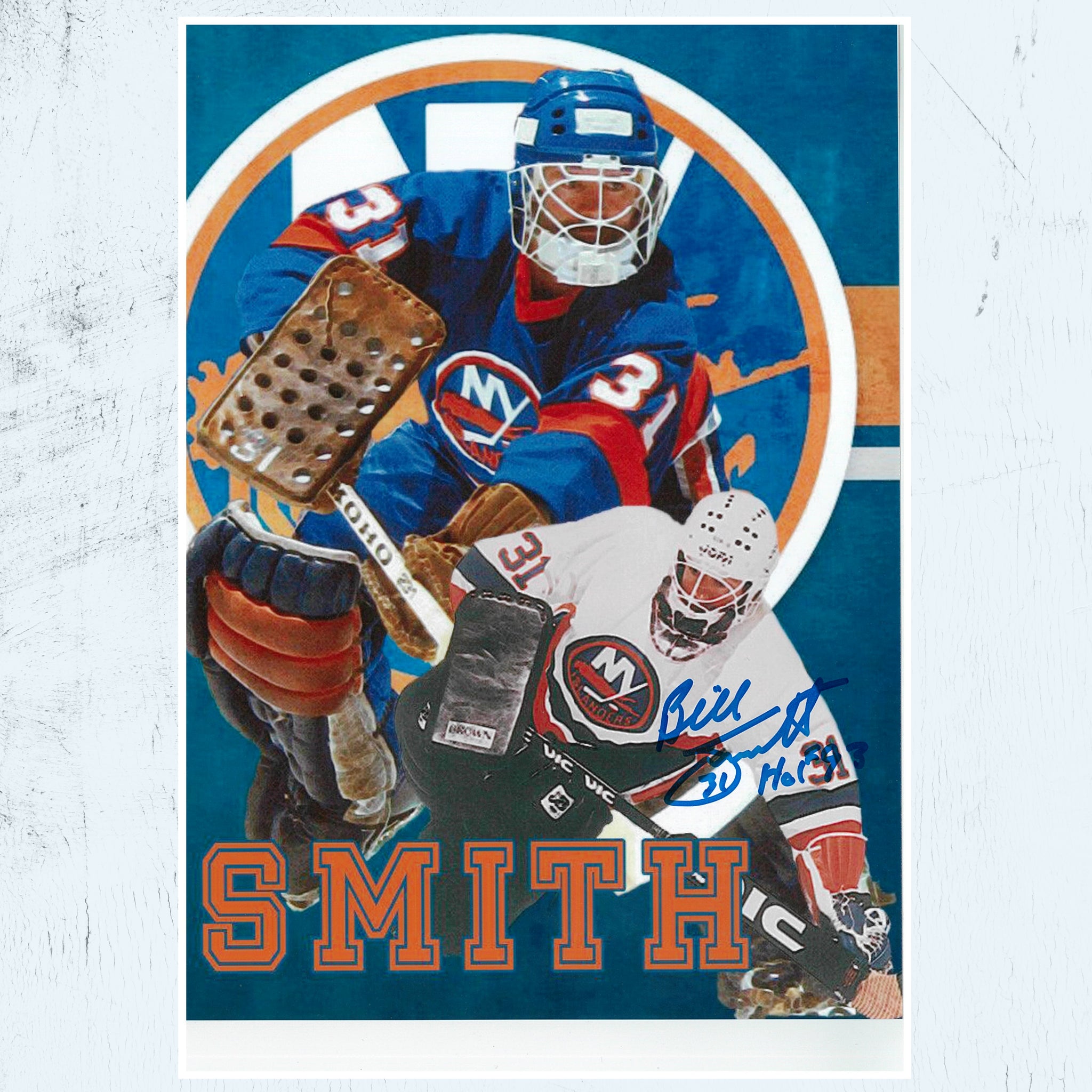 Billy Smith New York Islanders Autographed 8x10 Image (08)
