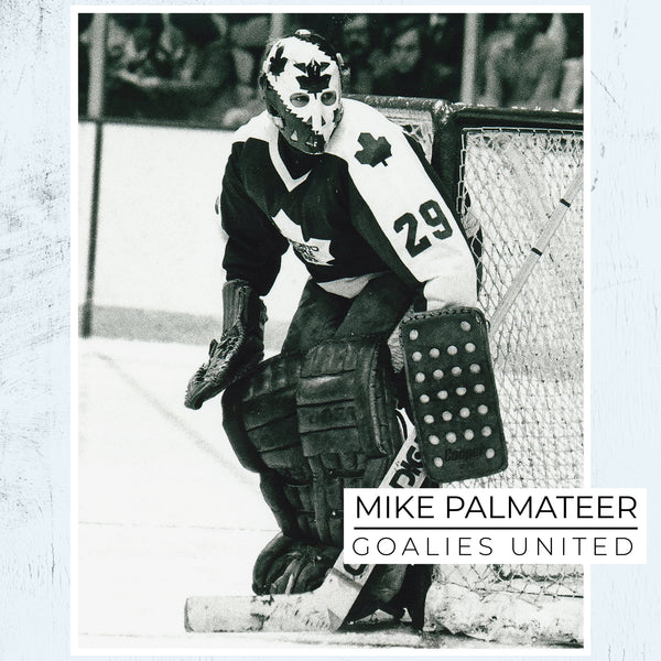 Black and White Mike Palmateer Toronto Maple Leafs Autographed 8x10 Image (07)