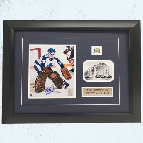 Framed: 20x16 Mike Palmateer Toronto Maple Leafs (2)