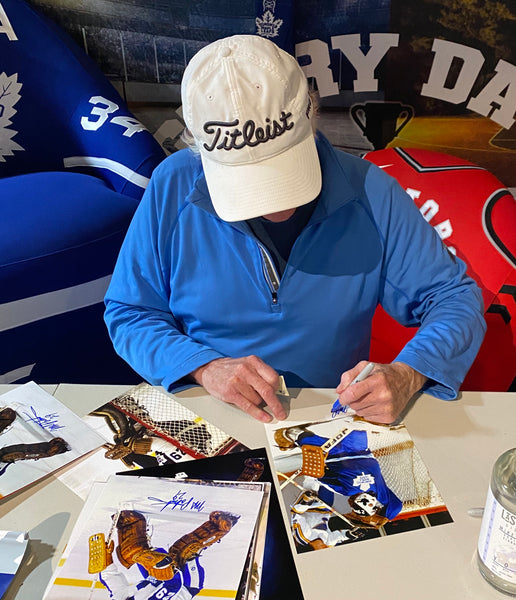 Mike Palmateer Toronto Maple Leafs Autographed 8x10 Action Shot (39)