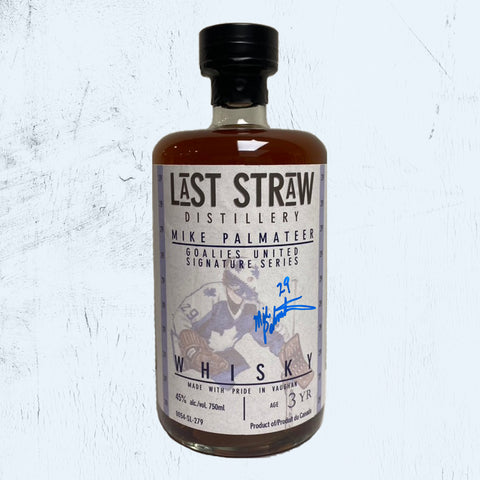 Last Straw Distillery X Mike Palmateer Goalies United Signed Whisky