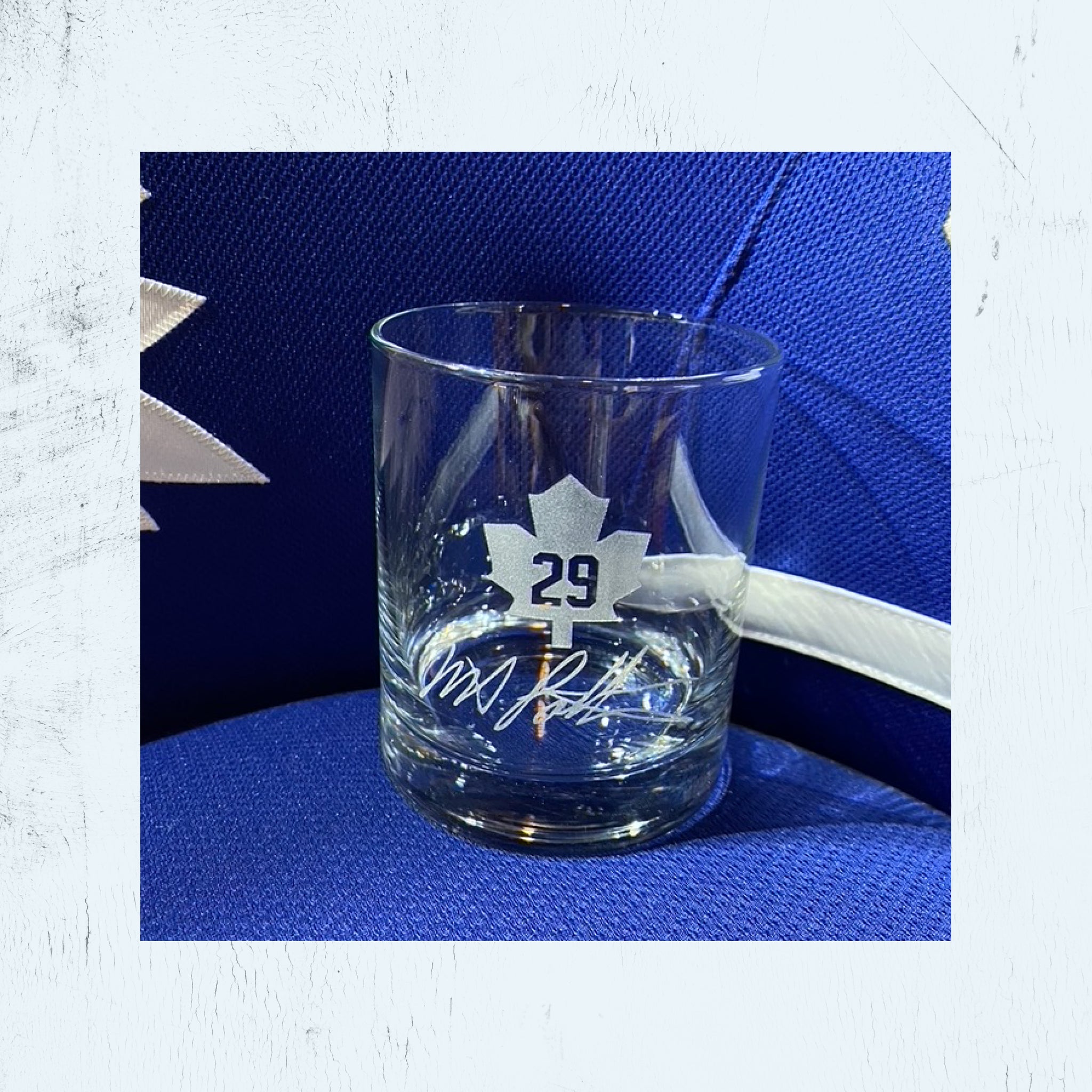 Mike Palmateer Autographed Rye Glasses